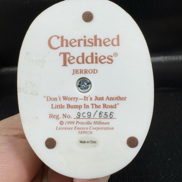 1999 Cherished Teddie Enesco Carousel Bear Figurine Resin Figure Jerrod VTG - Picture 2 of 9